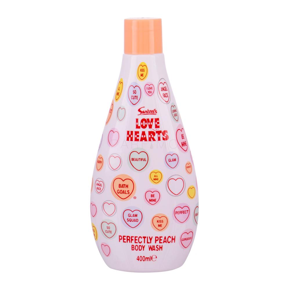 Swizzels Love Hearts Perfectly Peach Gel za prhanje za otroke 400 ml