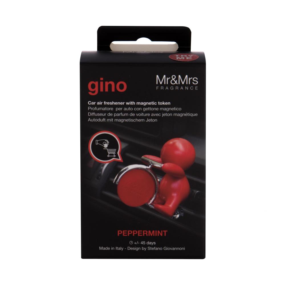 Mr&Mrs Fragrance Gino Peppermint Osvežilci za vozilo 1 kos