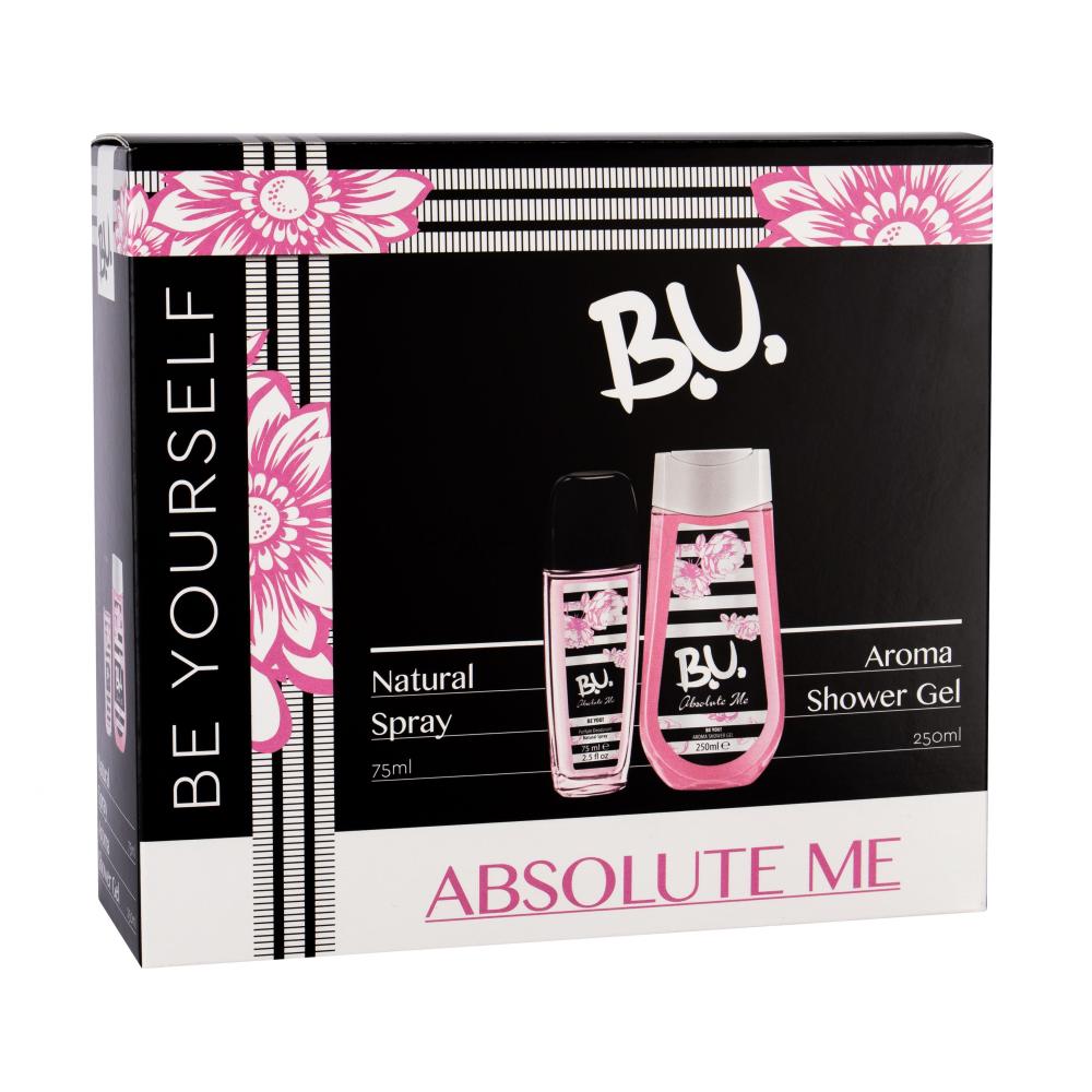 B.U. Absolute Me Darilni set deodorant 75 ml + gel za prhanje 250 ml