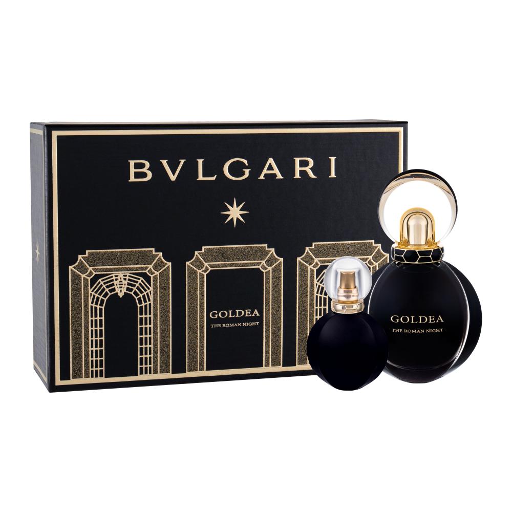 Bvlgari Goldea The Roman Night Darilni set parfumska voda 50 ml + parfumska voda 15 ml