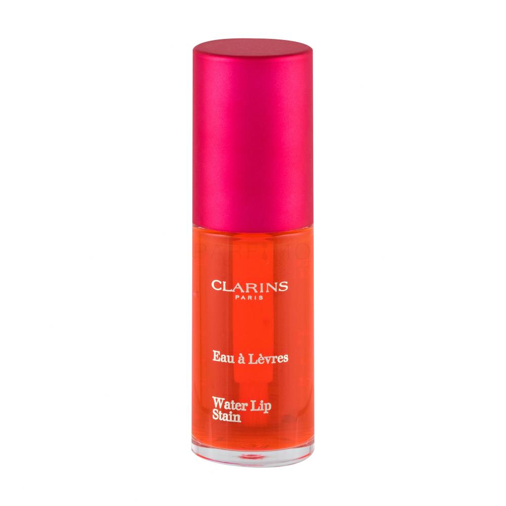 Clarins Water Lip Stain Glos za ustnice za ženske 7 ml Odtenek 01 Rose Water
