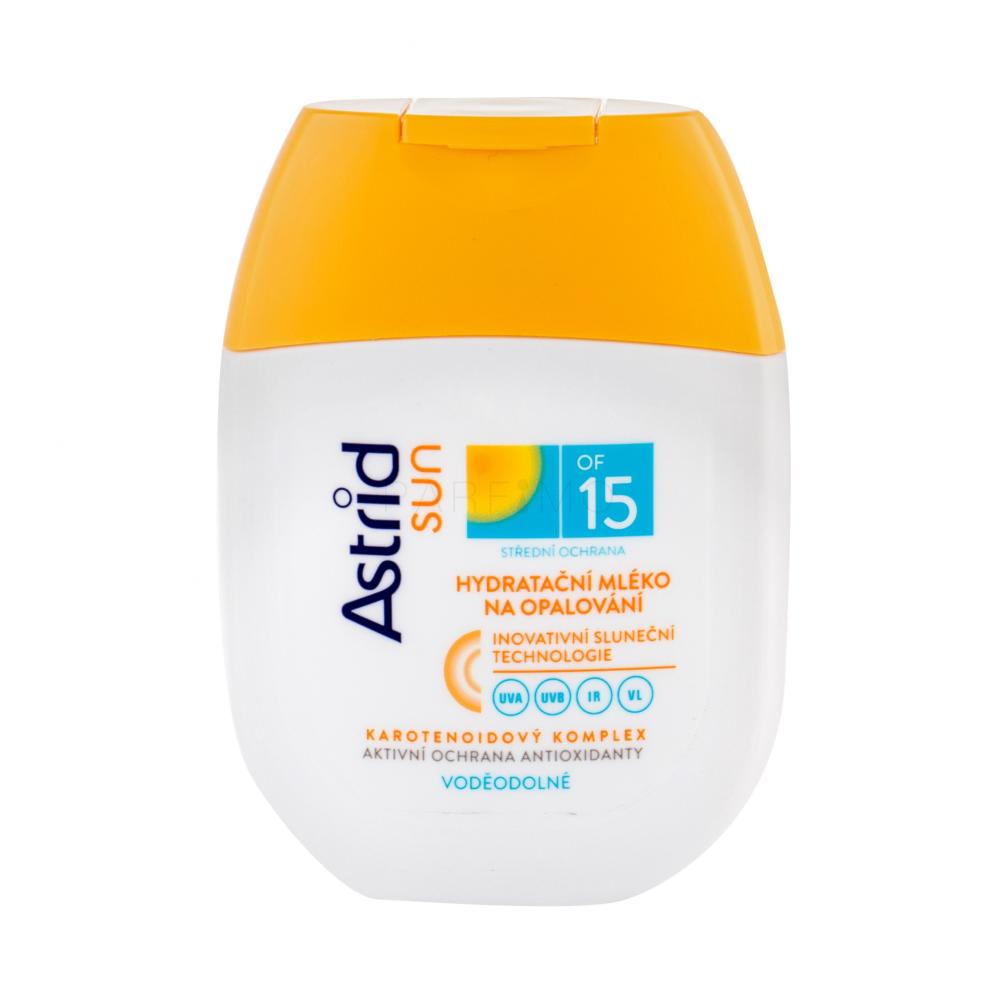 Astrid Sun Moisturizing Suncare Milk SPF15 Zaščita pred soncem za telo 80 ml
