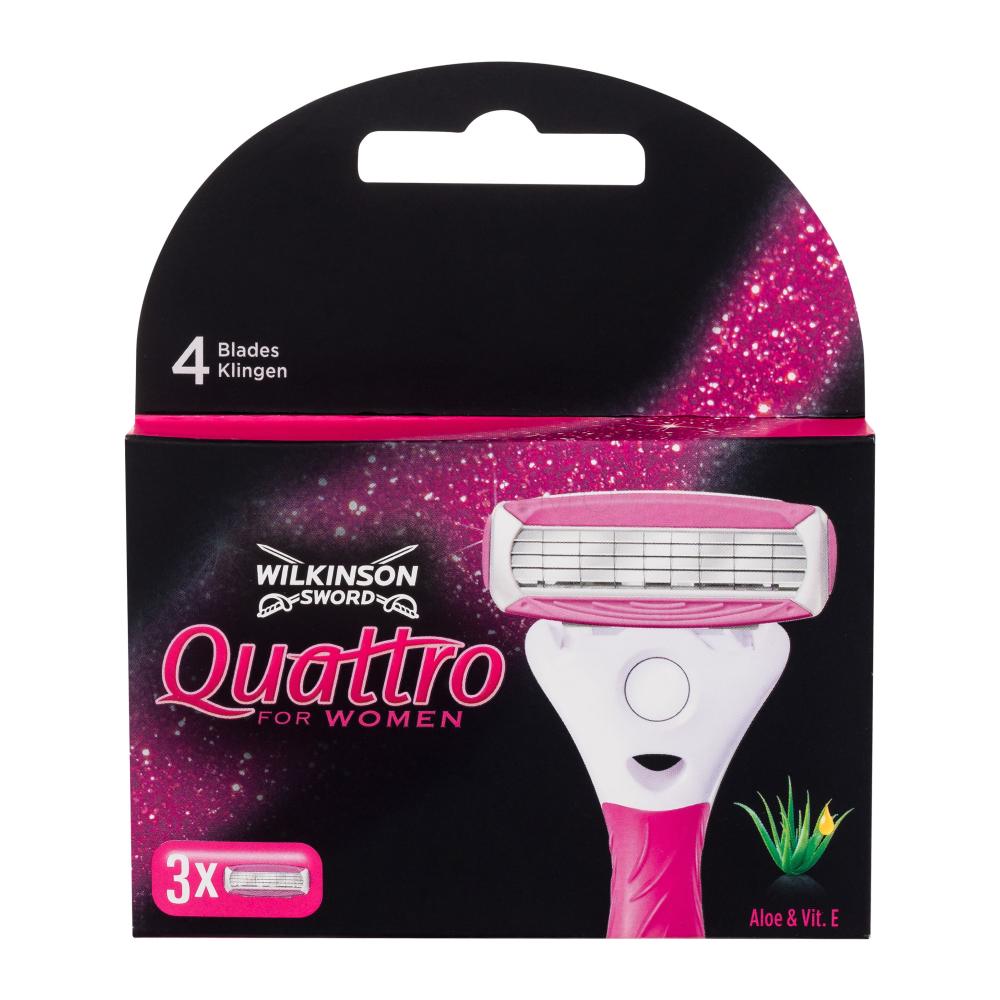 Wilkinson Sword Quattro For Women Nadomestne britvice za ženske Set