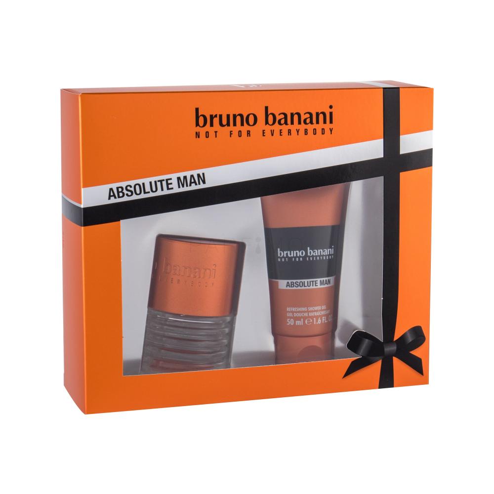 Bruno Banani Absolute Man Darilni set toaletna voda 30 ml + gel za prhanje 50 ml poškodovana škatla