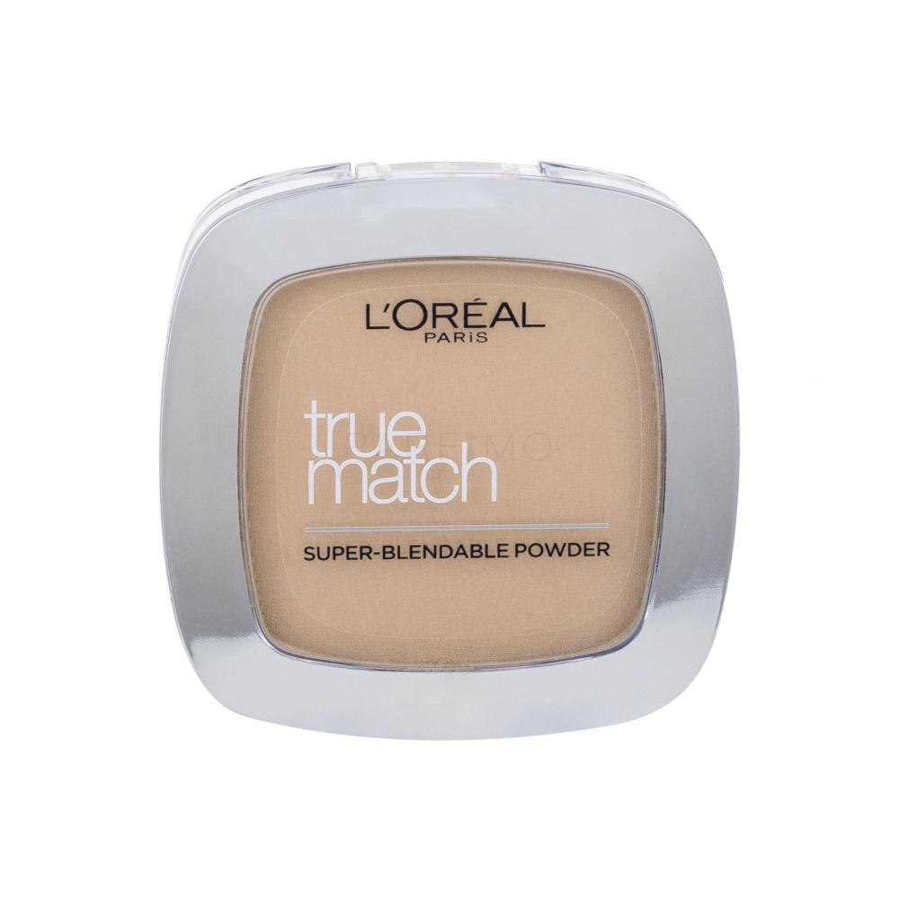 L'Oréal Paris True Match Puder v prahu za ženske 9 g Odtenek 1.D/1.W Golden Ivory