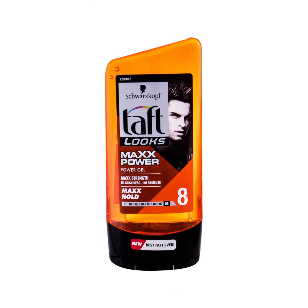 Schwarzkopf Taft Maxx Power Power Gel Gel za lase za moške 150 ml