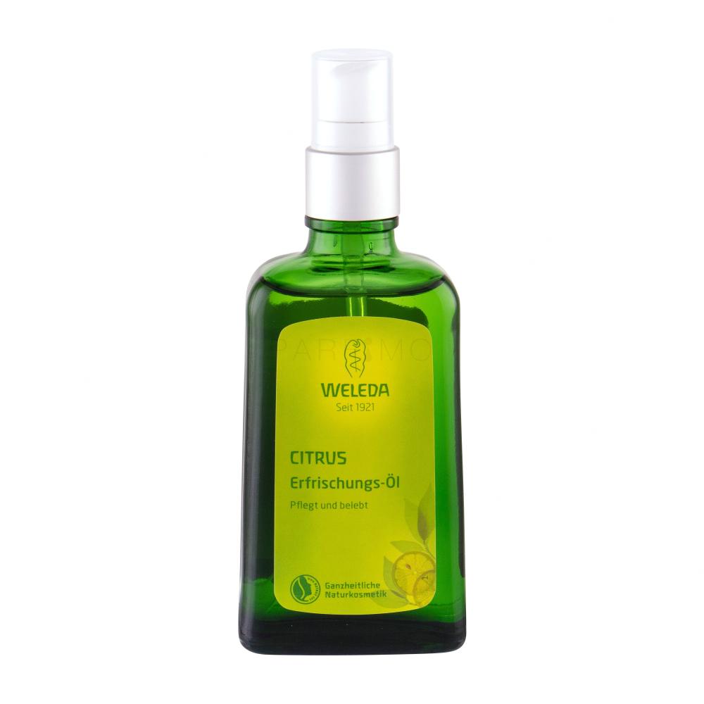 Weleda Citrus Refreshing Olje za telo za ženske 100 ml
