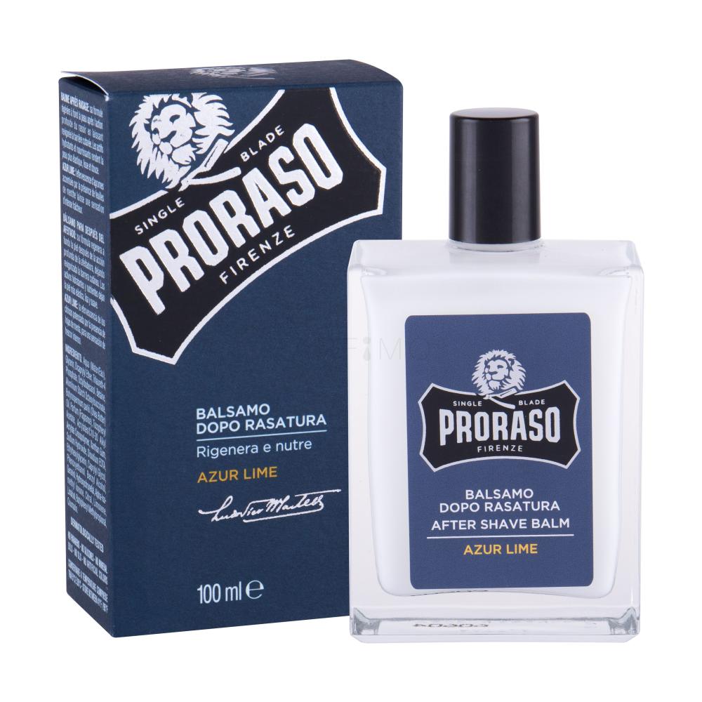 PRORASO Azur Lime After Shave Balm Balzam po britju za moške 100 ml