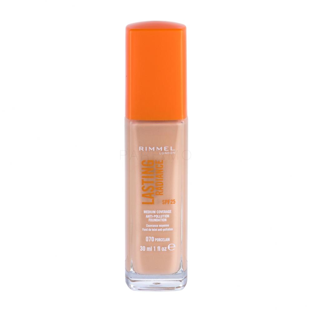 Rimmel London Lasting Radiance SPF25 Puder za ženske 30 ml Odtenek 070 Porcelain