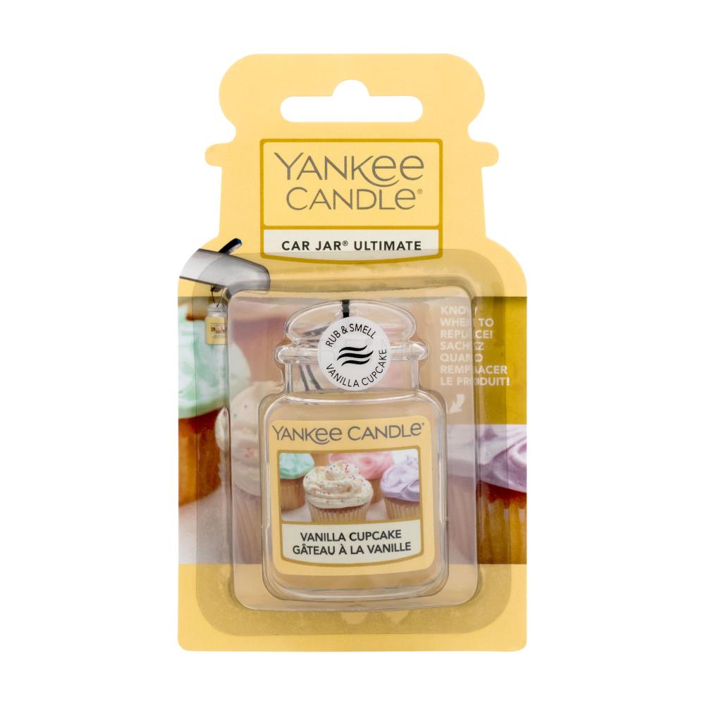 Yankee Candle Vanilla Cupcake Car Jar Osvežilci za vozilo 1 kos