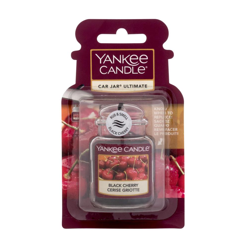 Yankee Candle Black Cherry Car Jar Osvežilci za vozilo 1 kos