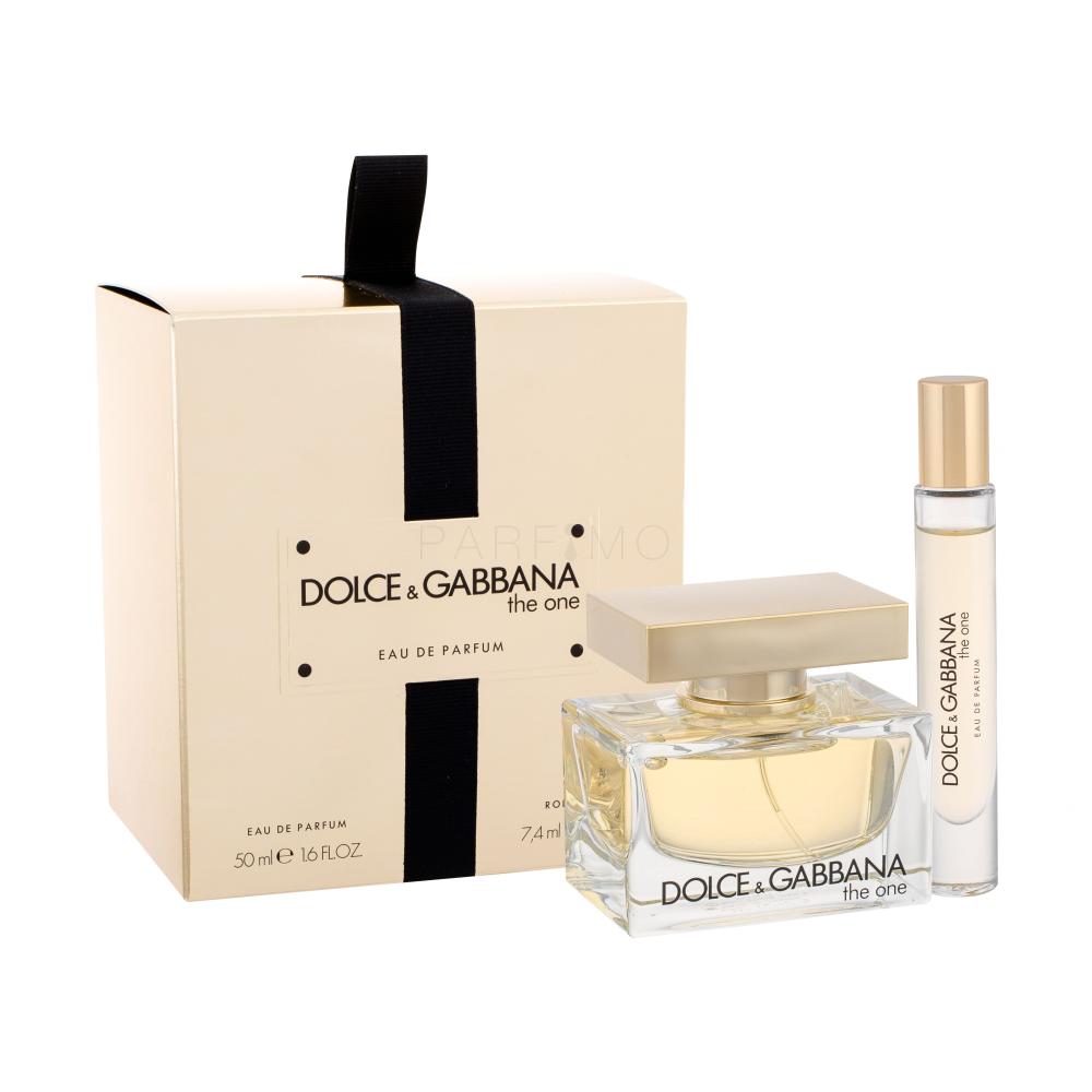 Dolce&Gabbana The One Darilni set parfumska voda 50 ml + parfumska voda 7,4 ml poškodovana škatla