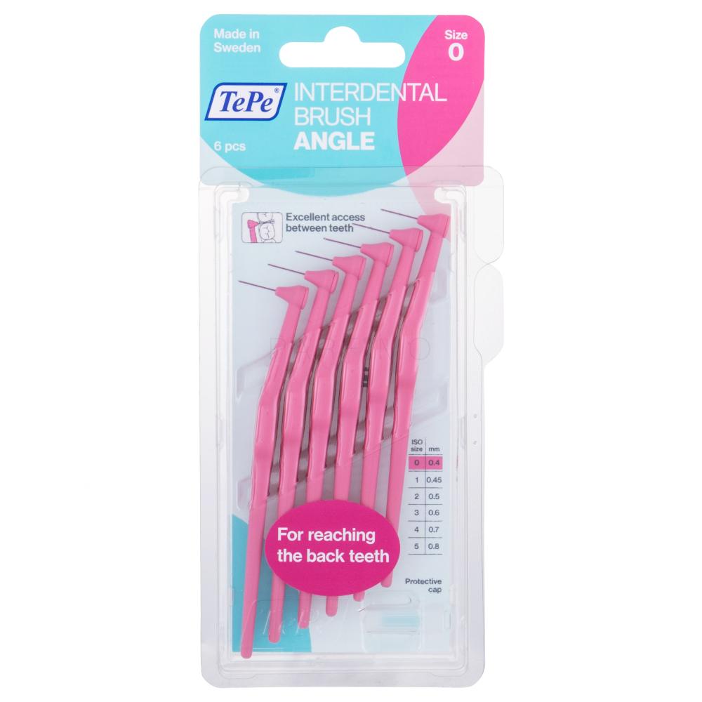 TePe Angle 0,4 mm Medzobna ščetka 6 kos