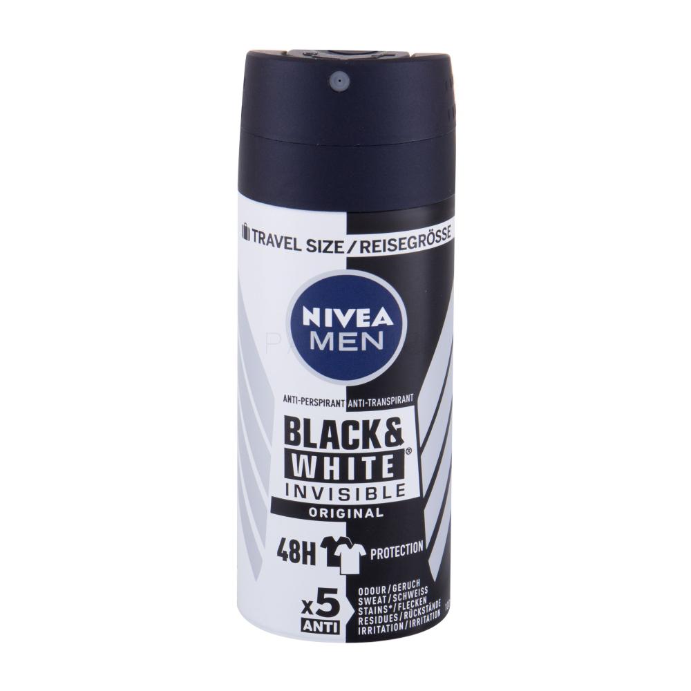 Nivea Men Invisible For Black & White Original Deospray Antiperspirant za moške 100 ml