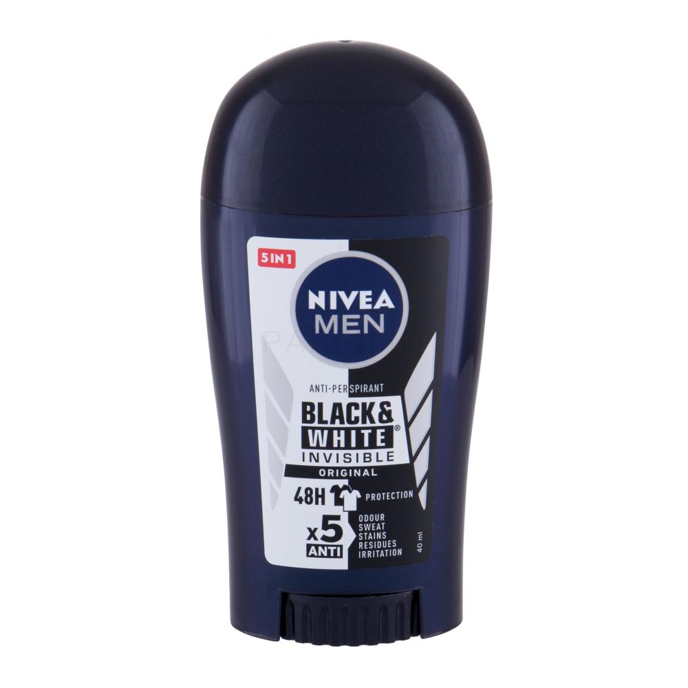 Nivea Men Invisible For Black & White Original Antiperspirant za moške 40 ml