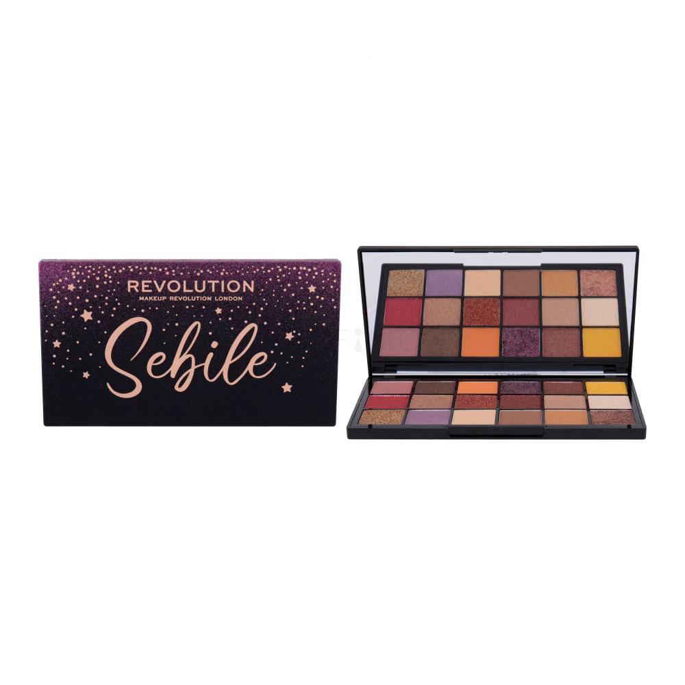 Makeup Revolution London X Sebile Night 2 Night Senčilo za oči za ženske 18 g