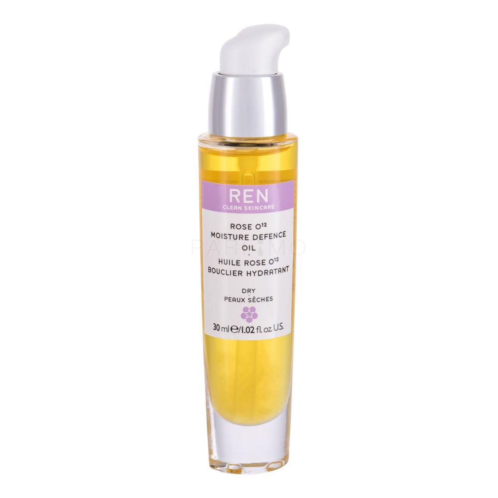 REN Clean Skincare Rose O12 Moisture Defence Oil Olje za obraz za ženske 30 ml