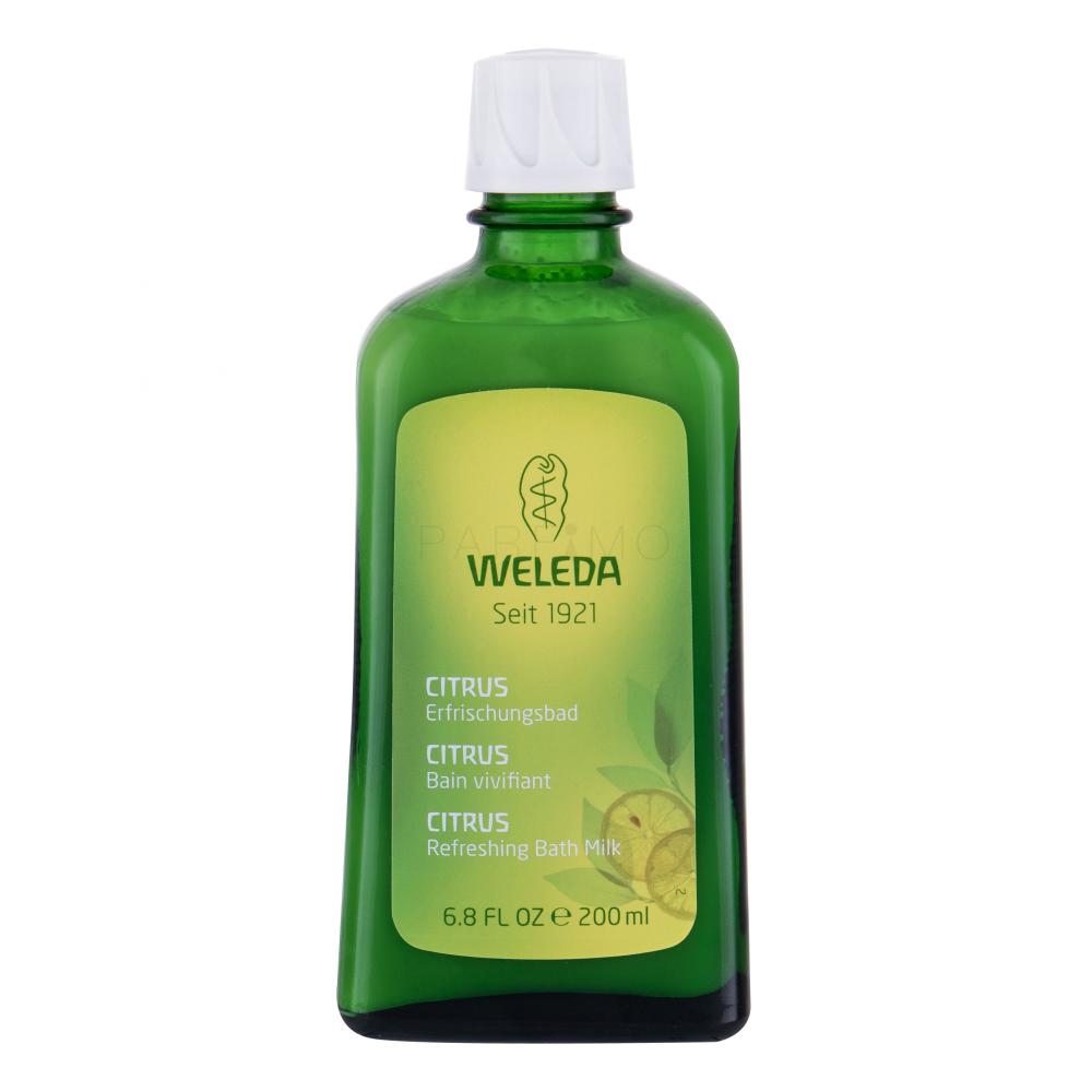 Weleda Citrus Bath Milk Refreshing Kopel za ženske 200 ml