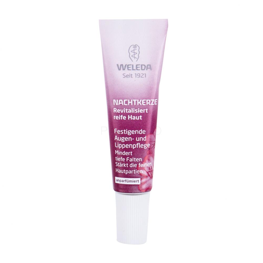 Weleda Evening Primrose Anti-Age Eye & Lip Krema za okoli oči za ženske 10 ml