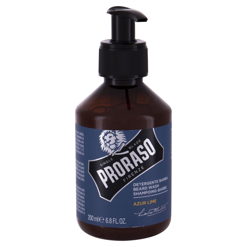 PRORASO Azur Lime Beard Wash Šampon za brado za moške 200 ml