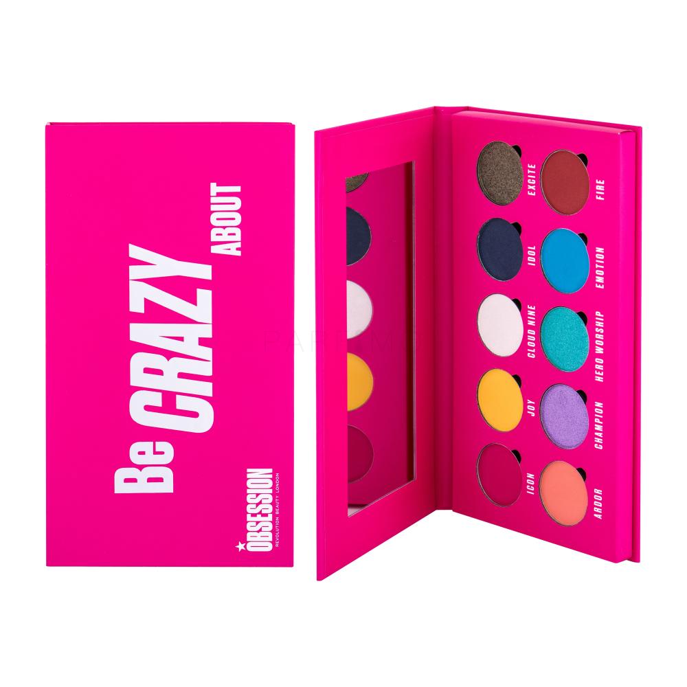 Makeup Obsession Be Crazy About Senčilo za oči za ženske 13 g