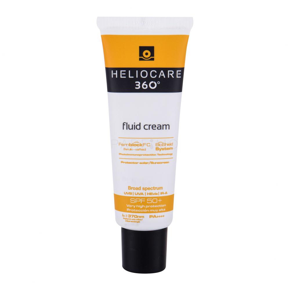 Heliocare 360° Fluid Cream SPF50+ Zaščita pred soncem za obraz 50 ml