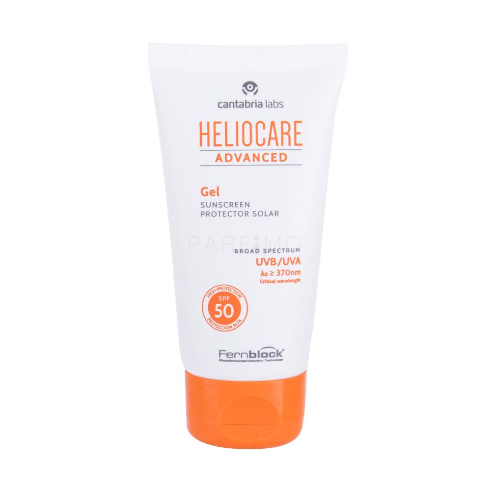 Heliocare Advanced Gel SPF50 Zaščita pred soncem za obraz 50 ml