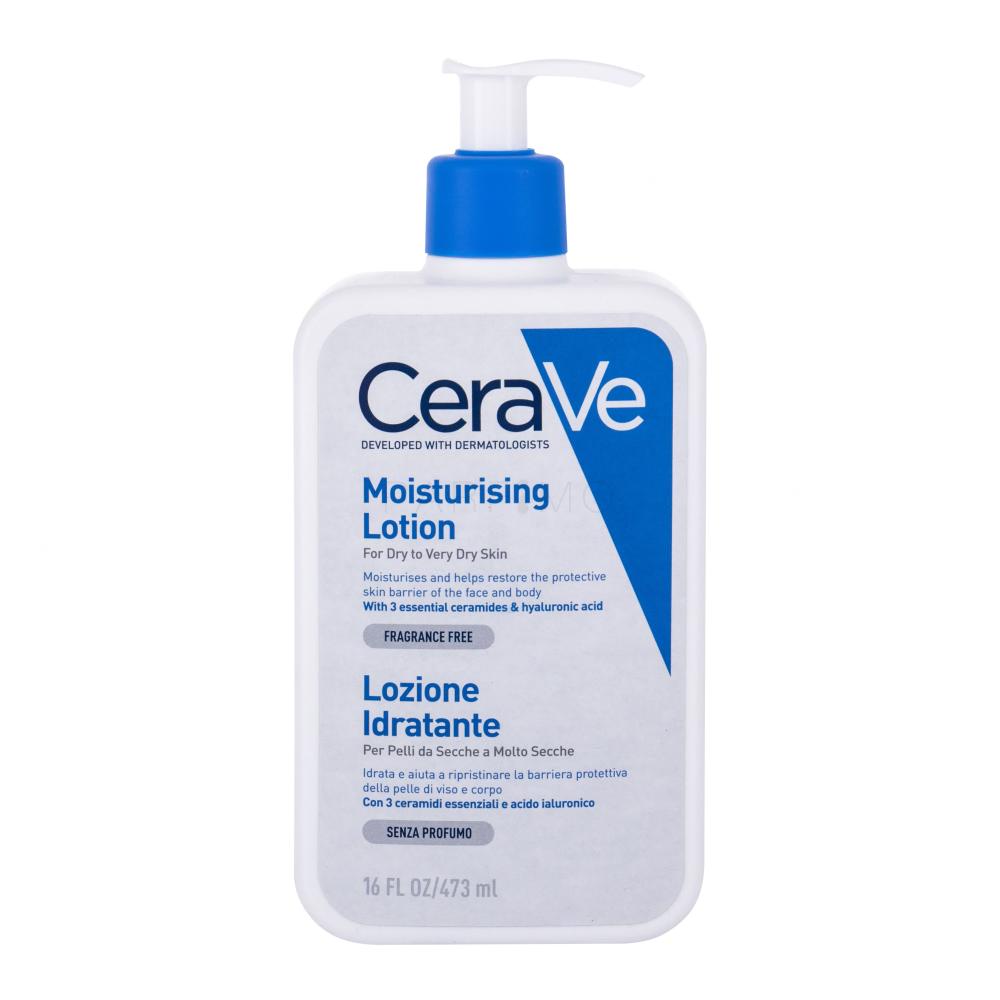 CeraVe Moisturizing Losjon za telo za ženske 473 ml