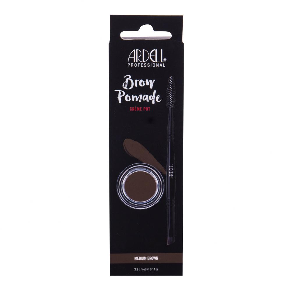 Ardell Brow Pomade Créme Pot Gel za obrvi za ženske 3,2 g Odtenek Medium Brown