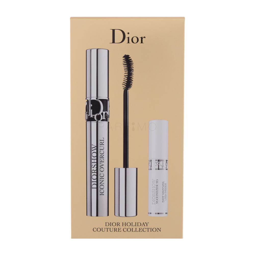 Dior Diorshow Iconic Overcurl Darilni set maskara Diorshow Iconic Overcur 6 g + podlaga za maskaro Diorshow Maximizer 3D 4 ml