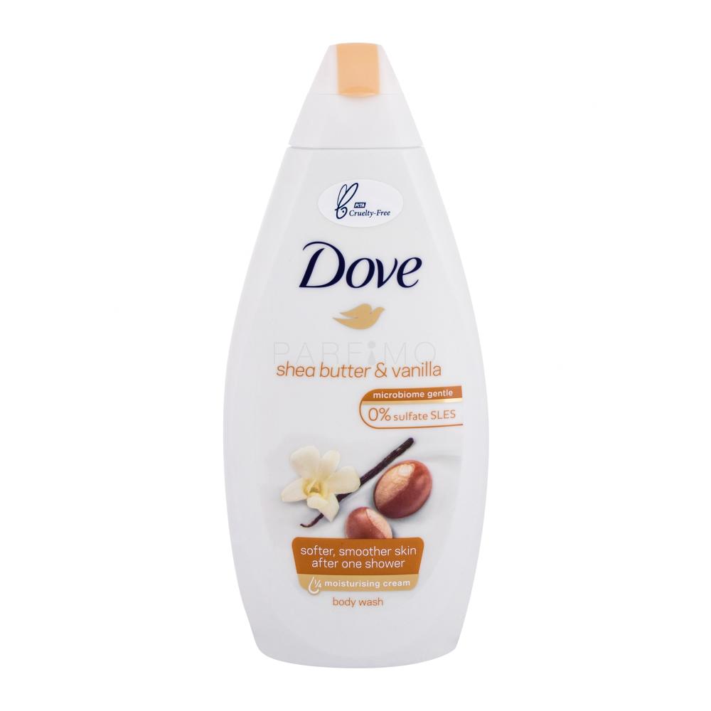 Dove Pampering Shea Butter Gel za prhanje za ženske 450 ml