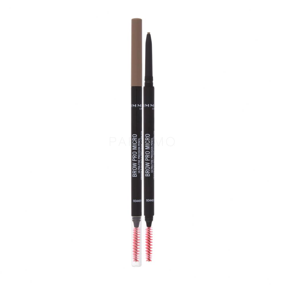 Rimmel London Brow Pro Micro Svinčnik za obrvi za ženske 0,09 g Odtenek 001 Blonde