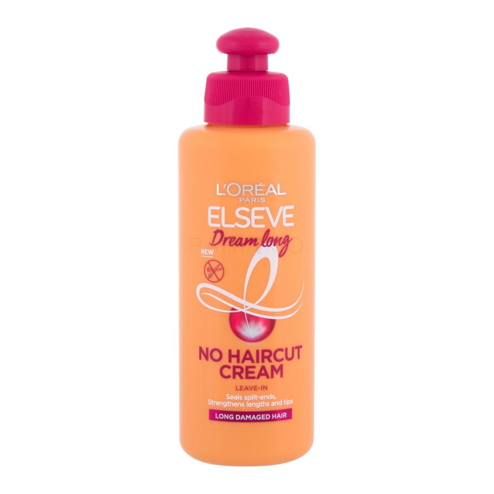 L'Oréal Paris Elseve Dream Long No Haircut Cream Nega brez izpiranja za ženske 200 ml