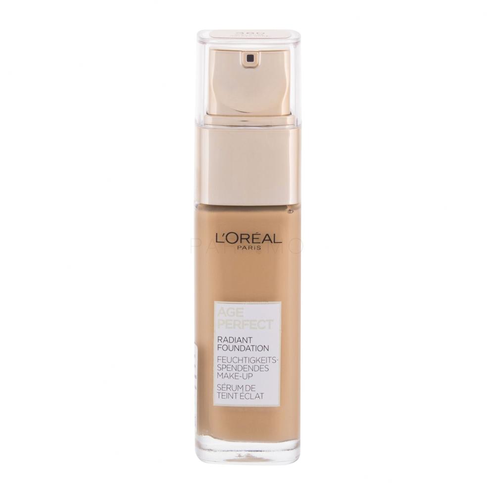 L'Oréal Paris Age Perfect Puder za ženske 30 ml Odtenek 380 Golden Honey