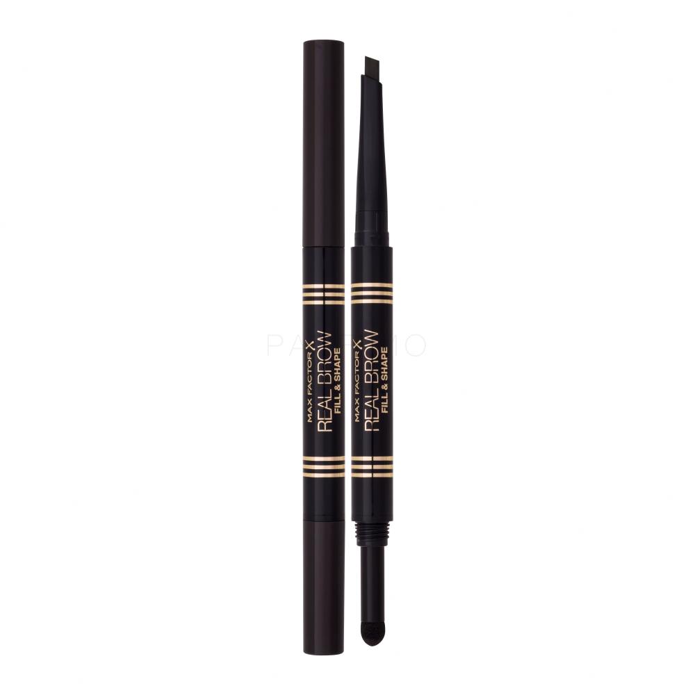 Max Factor Real Brow Fill & Shape Svinčnik za obrvi za ženske 0,6 g Odtenek 005 Black Brown