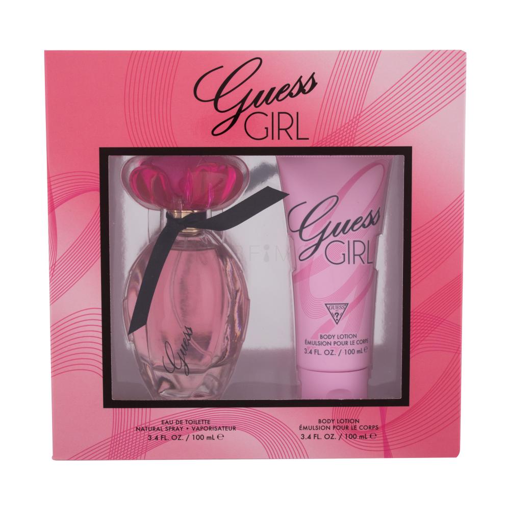 GUESS Girl Darilni set toaletna voda 100 ml + losjon za telo 100 ml