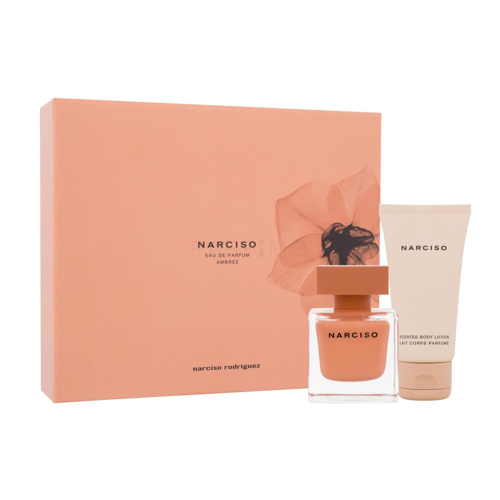 Narciso Rodriguez Narciso Ambrée Darilni set parfumska voda 50 ml + losjon za telo 50 ml