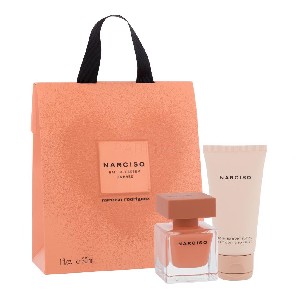 Narciso Rodriguez Narciso Ambrée Darilni set parfumska voda 30 ml + losjon za telo 50 ml