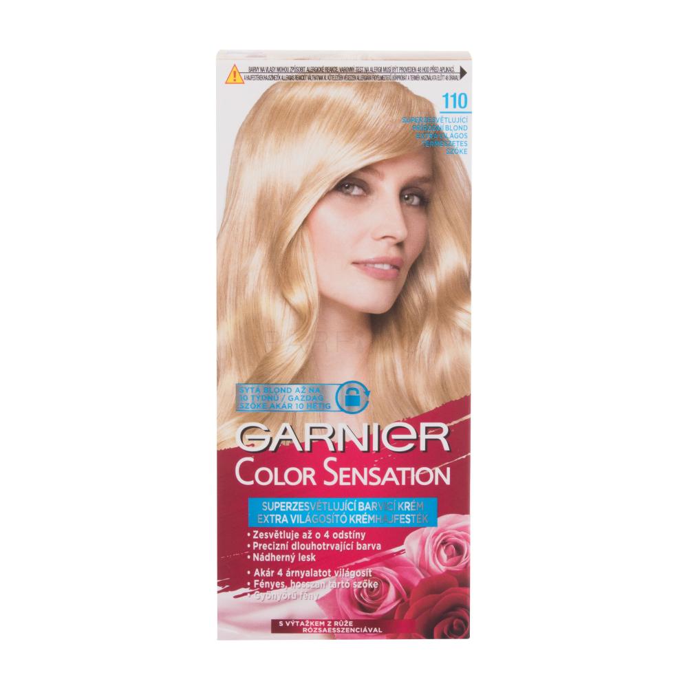 Garnier Color Sensation Barva za lase za ženske 40 ml Odtenek 110 Diamond Ultra Blond