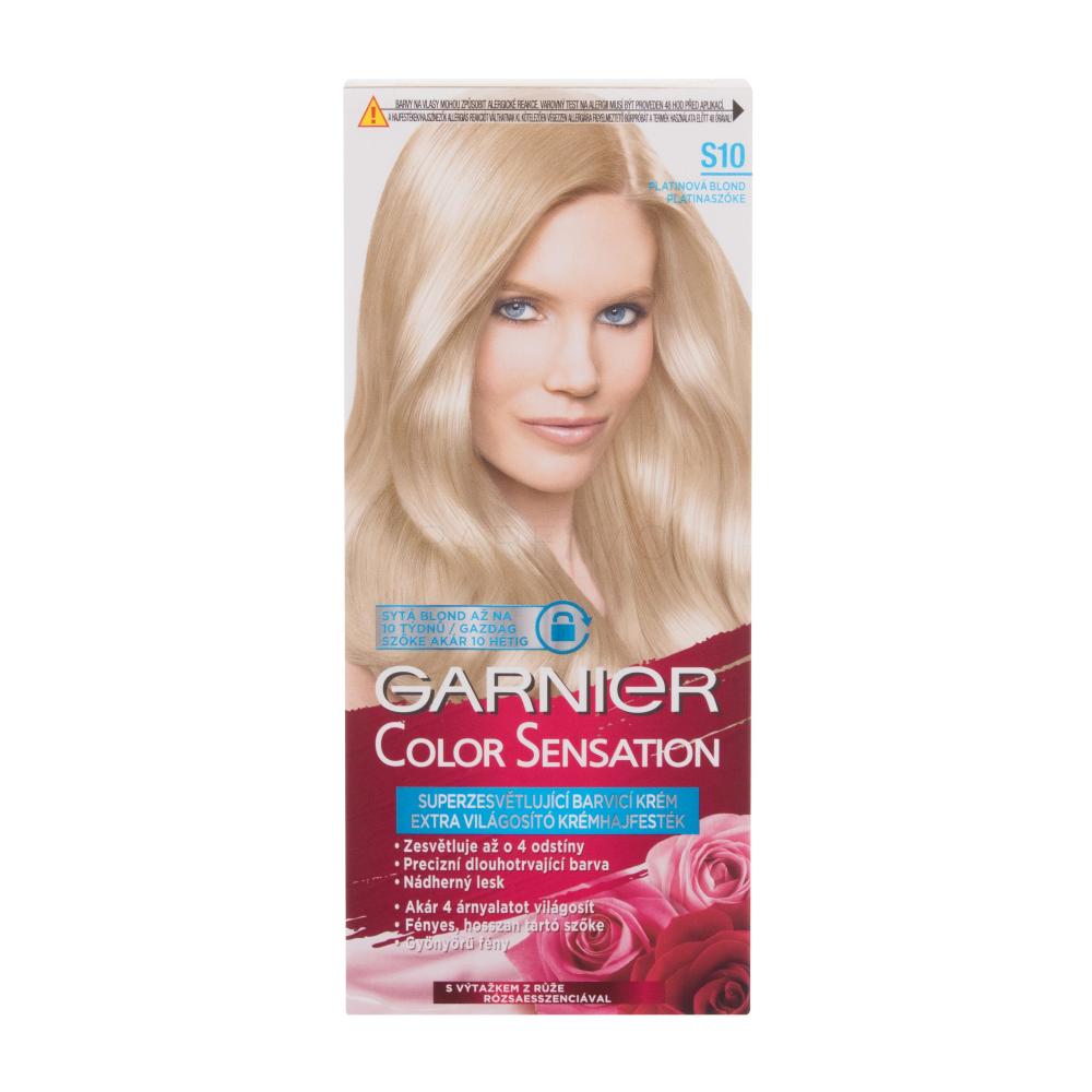 Garnier Color Sensation Barva za lase za ženske 40 ml Odtenek S10 Silver Blonde