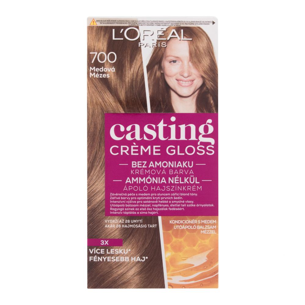L'Oréal Paris Casting Creme Gloss Barva za lase za ženske 48 ml Odtenek 700 Honey