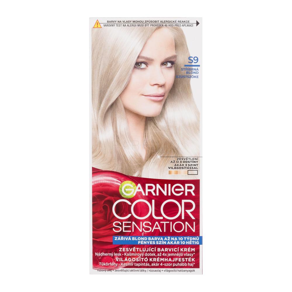 Garnier Color Sensation Barva za lase za ženske 40 ml Odtenek S9 Silver Blond