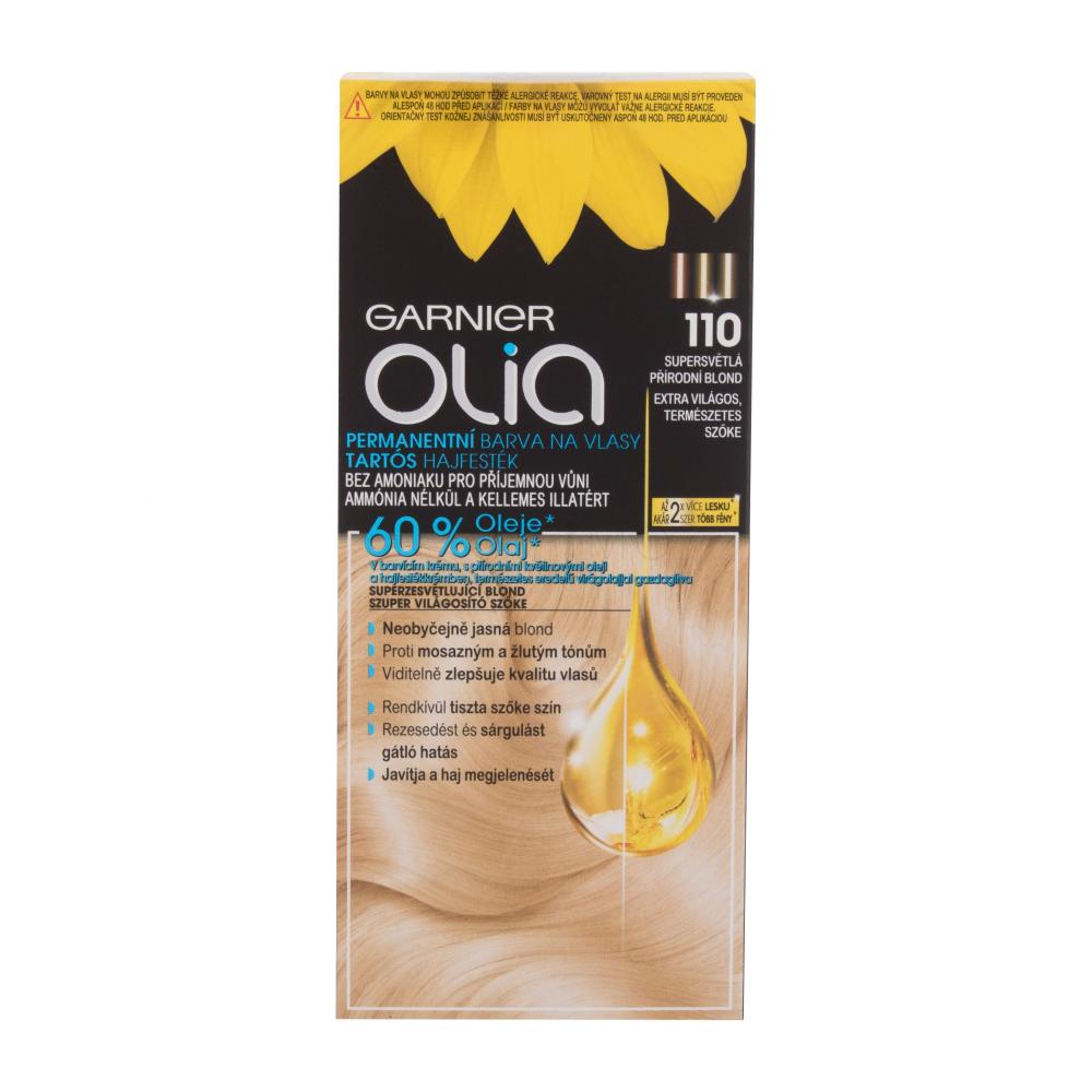 Garnier Olia Permanent Hair Color Barva za lase za ženske 50 g Odtenek 110 Superlight Natural Blonde