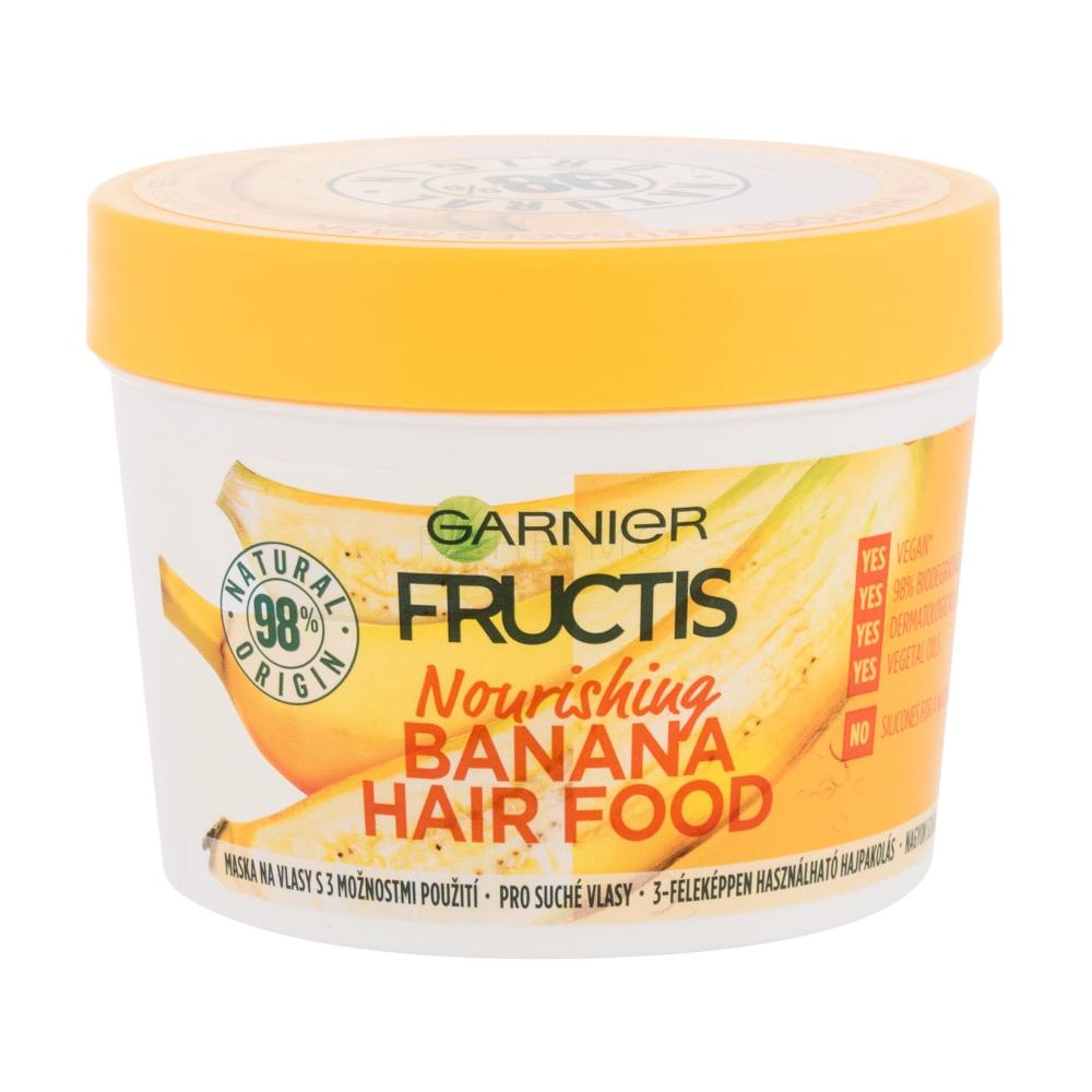 Garnier Fructis Hair Food Banana Nourishing Mask Maska za lase za ženske 390 ml