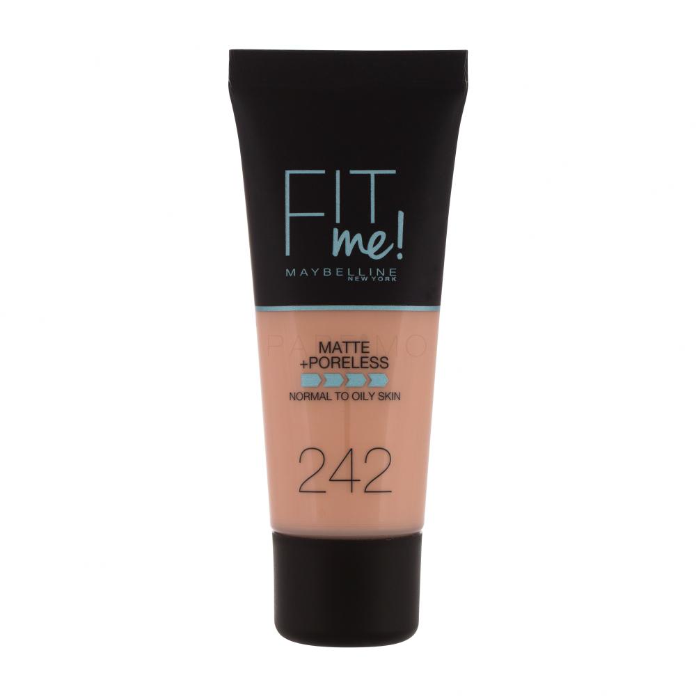 Maybelline Fit Me! Matte + Poreless Puder za ženske 30 ml Odtenek 242 Light Honey