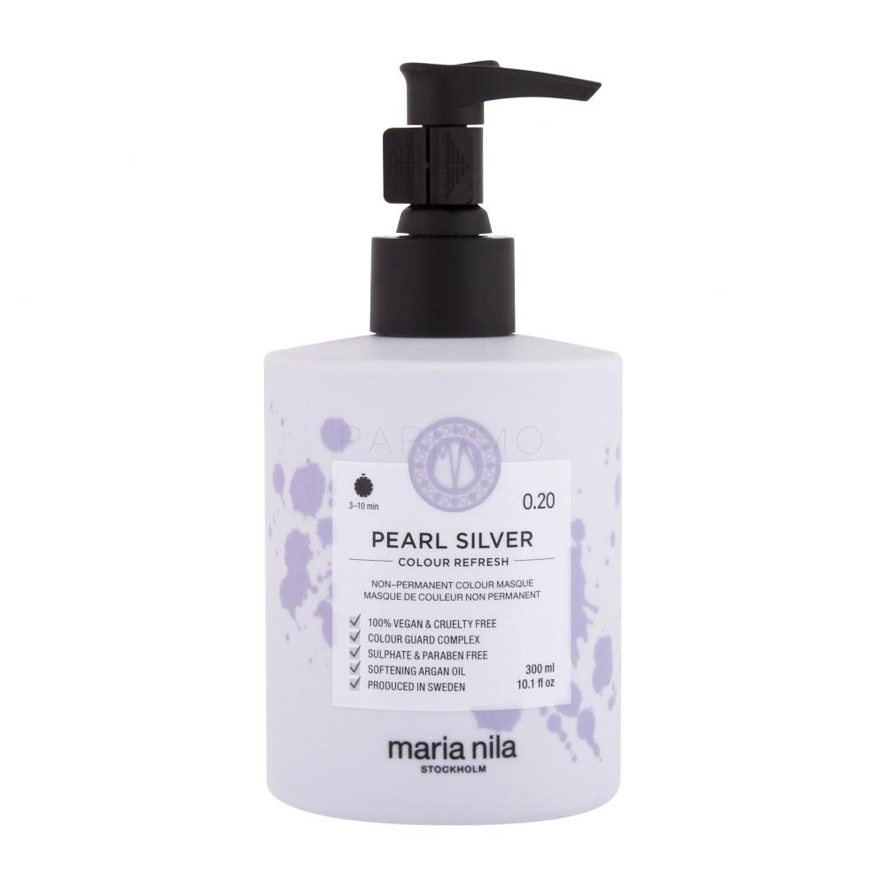 Maria Nila Colour Refresh Barva za lase za ženske 300 ml Odtenek 0,20 Pearl Silver