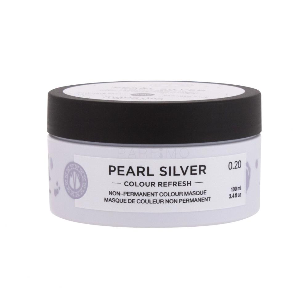 Maria Nila Colour Refresh Barva za lase za ženske 100 ml Odtenek 0,20 Pearl Silver