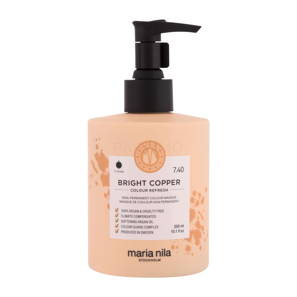 Maria Nila Colour Refresh Barva za lase za ženske 300 ml Odtenek 7,40 Bright Copper