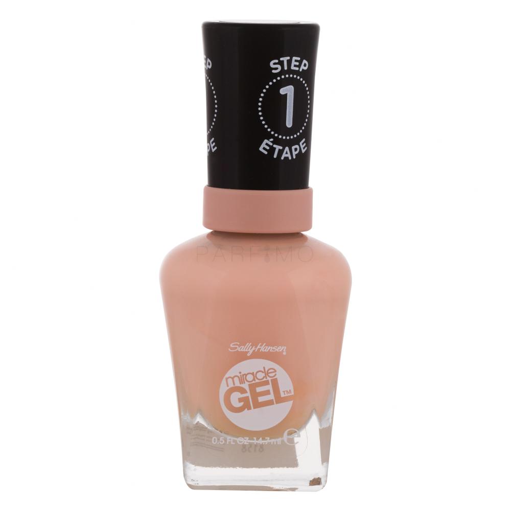Sally Hansen Miracle Gel Lak za nohte za ženske 14,7 ml Odtenek 374 Sweet Tea
