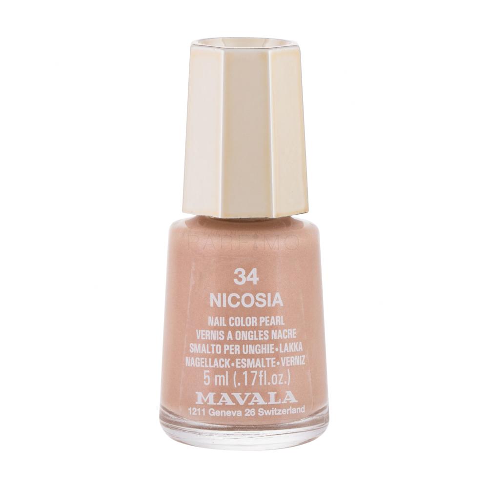 MAVALA Mini Color Pearl Lak za nohte za ženske 5 ml Odtenek 34 Nicosia